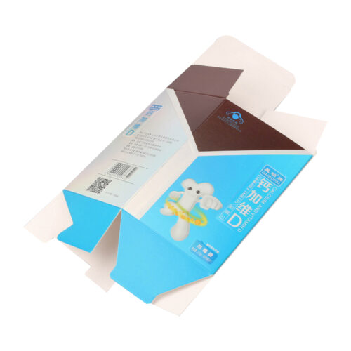 Custom Printed Aluminum Foil Paper Medicine Packaging Box