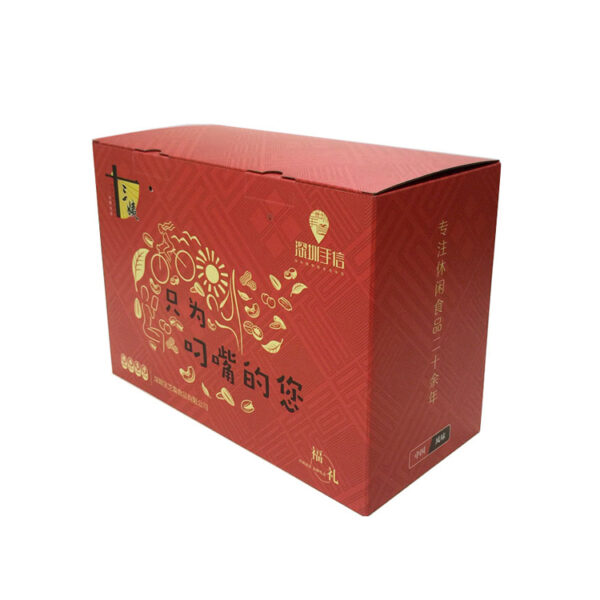 Custom Printed Recyclable Snack Corrugated Carton Boxes