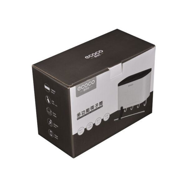 Custom Printed White E Flute Corrugated Packaging Boxes