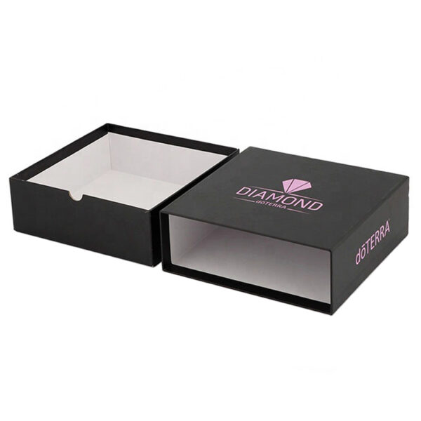 Custom Rigid Drawer Gift Boxes For Essential Oil Bottles