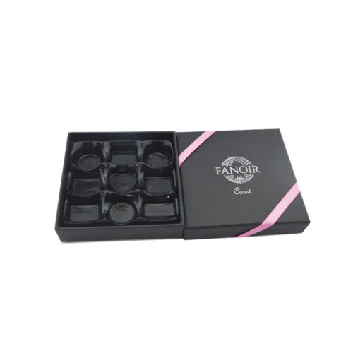 Custom Rigid Lid And Base Chocolate Gift Box With Insert Custom Rigid Lid And Base Chocolate Gift Box With Insert