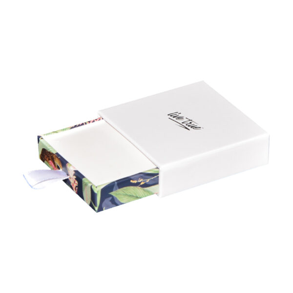 Custom Rigid Paper Drawer Jewelry Gift Box With Insert Card
