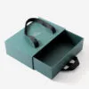 Benutzerdefinierte starre Schublade Geschenkbox mit Band Griff Benutzerdefinierte starre Schublade Geschenkbox mit Band Griff