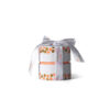 Custom Round Cylinder Gift Box With Ribbon For Cosmetics