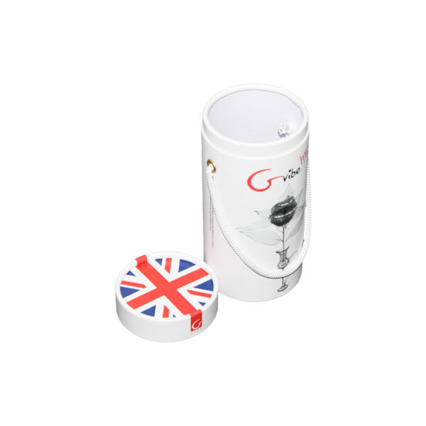 Custom Round Tube Gift Box With Rope Handle For Adult Toys