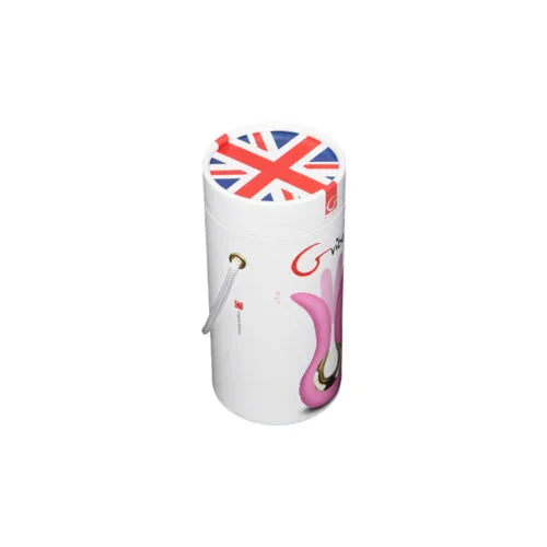 Custom Round Tube Gift Box With Rope Handle For Adult Toys