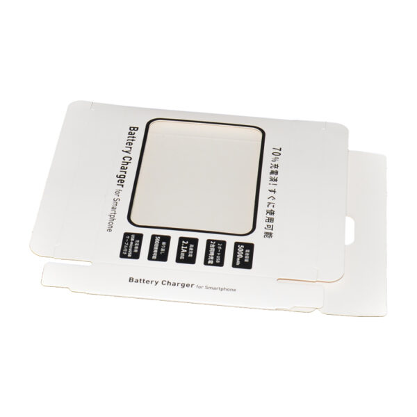 Custom Straight Tuck End Folding Carton For iPhone Charger