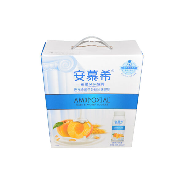 Customized Corrugated Cardboard Packaging Boxes For Yogurt