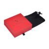 Flip-Top Magnetic Jewelry Gift Box With Drawstring Bag Logo
