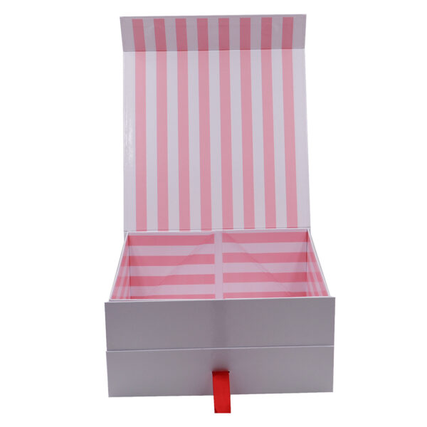 Foldable Magnetic Closure Rigid Paper A6 Shallow Gift Box