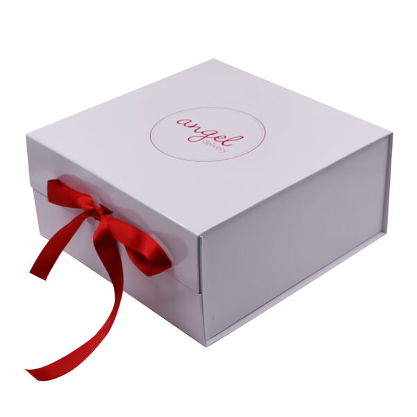 Foldable Magnetic Closure Rigid Paper A6 Shallow Gift Box