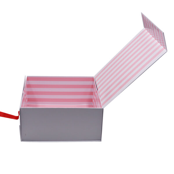 Foldable Magnetic Closure Rigid Paper A6 Shallow Gift Box