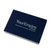 Glossy Navy Blue Magnetic Rigid Gift Box With Embossed Logo Glossy Navy Blue Magnetic Rigid Gift Box With Embossed Logo