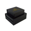 Gold Foil Magnetic Folding Gift Box For Apparel Packaging