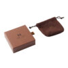 High End Custom Rigid Drawer Gift Box For Jewelry With Pouch
