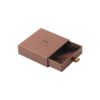 High End Custom Rigid Drawer Gift Box For Jewelry With Pouch