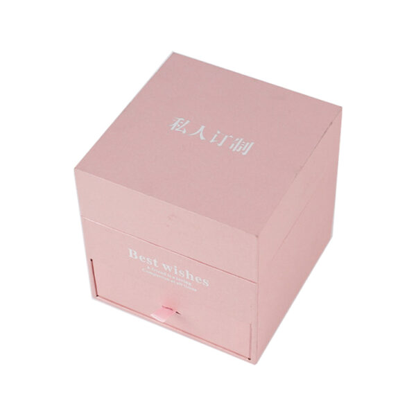 Large Two-Layer Luxury Chocolate Gift Box With Silver Logo