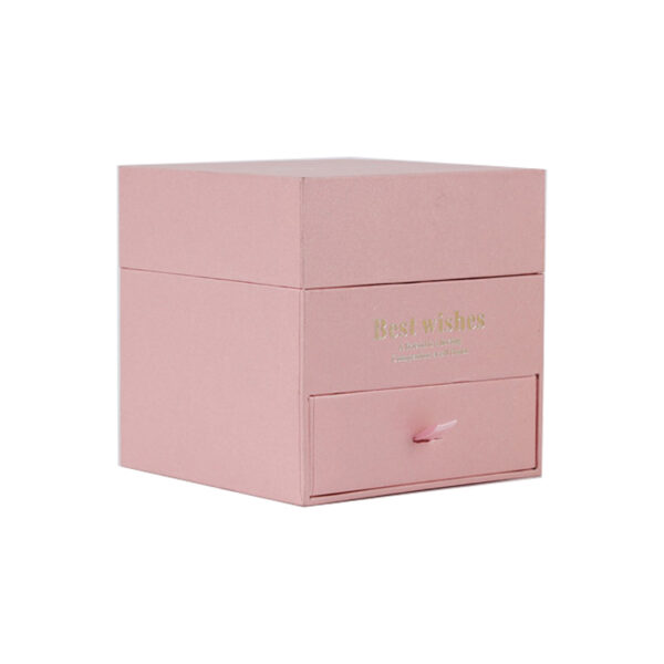 Large Two-Layer Luxury Chocolate Gift Box With Silver Logo