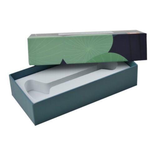 Lid And Base Facial Roller Gift Box With EVA Foam Insert