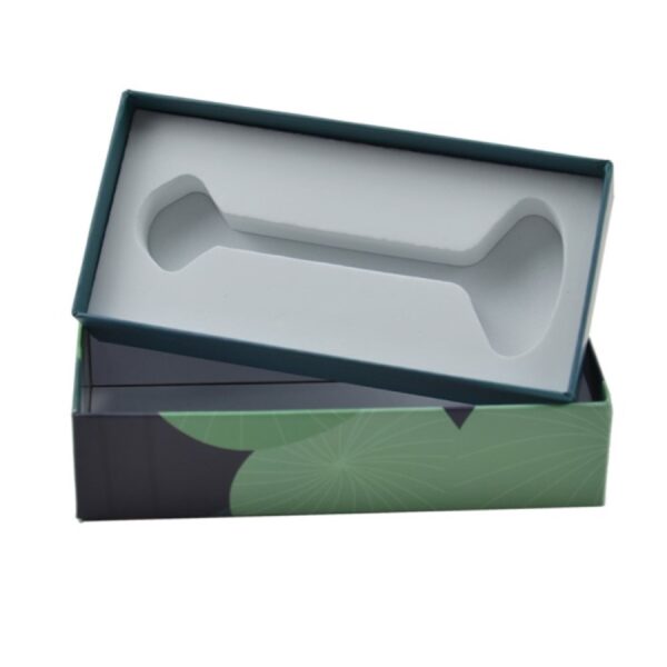 Lid And Base Facial Roller Gift Box With EVA Foam Insert