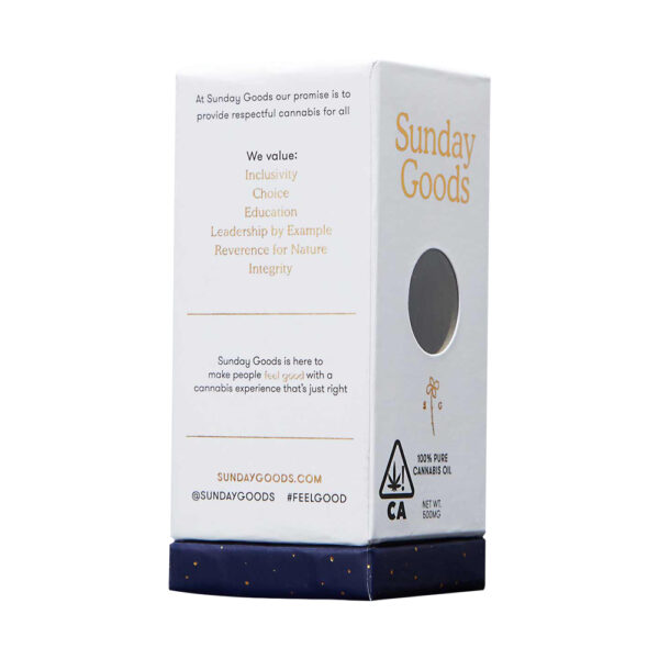 Lift-Off Lid Cannabis Oil Vape Cartridge Box With Window