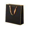 Luxury Gift Paper Bag With Ribbon Handles and Foil Logo Luxury Gift Paper Bag With Ribbon Handles and Foil Logo