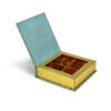 Luxury Gold Hot Stamping Paper Gift Boxes For Chocolates