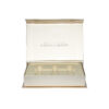 Luxury Gold Magnetic Gift Box With Plastic Holder Cosmetic