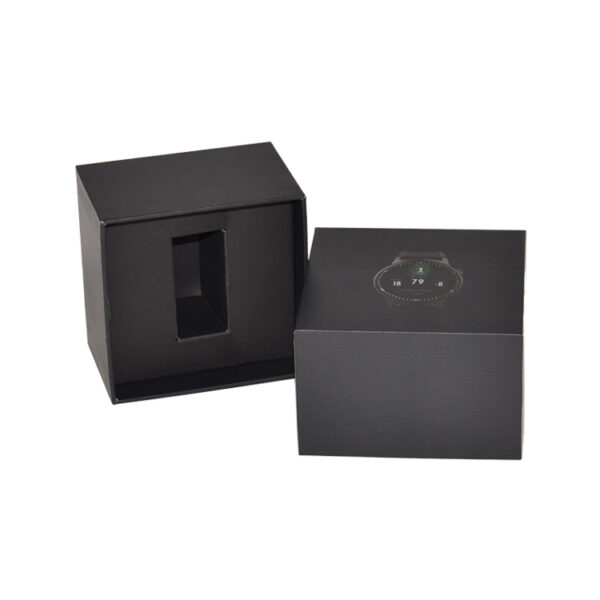 Luxury Matte Rigid Paperboard Smart Watch Packaging Gift Box