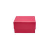 Luxury Pink Cosmetic Gift Box Packaging With Gold Foil Logo