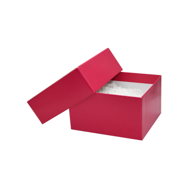 Luxury Pink Cosmetic Gift Box Packaging With Gold Foil Logo