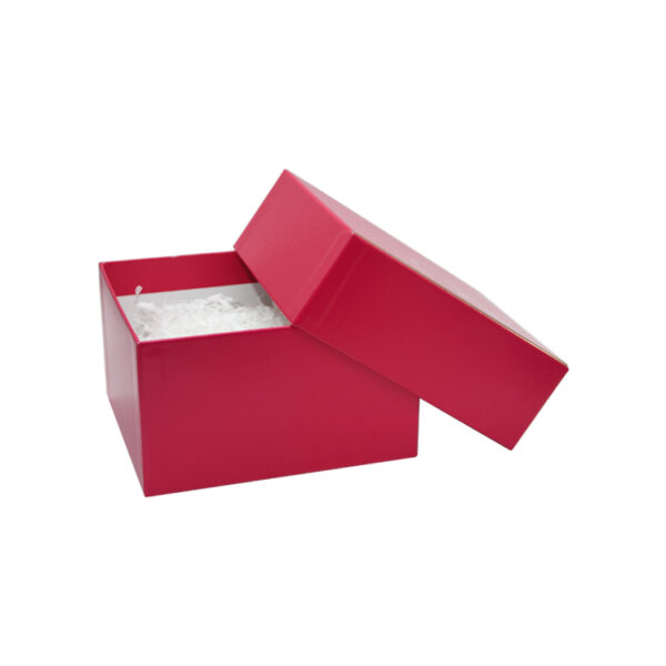 Luxury Pink Cosmetic Gift Box Packaging With Gold Foil Logo