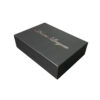 Luxury Satin Holder Lingerie Gift Box With Rose Gold Logo