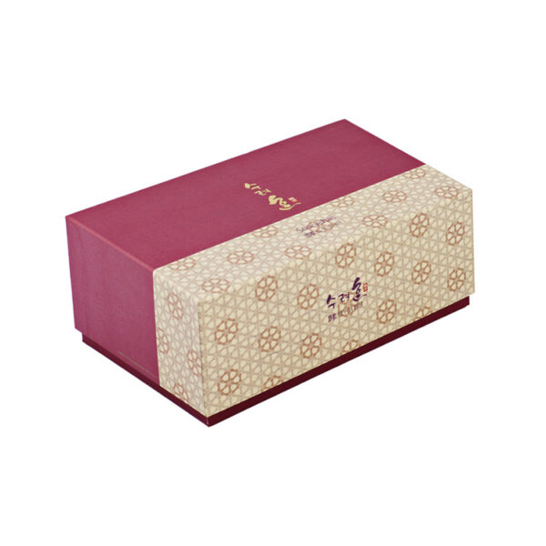 Luxury Satin Lined Rigid Lid And Base Cosmetic Gift Box