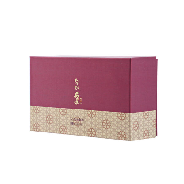 Luxury Satin Lined Rigid Lid And Base Cosmetic Gift Box