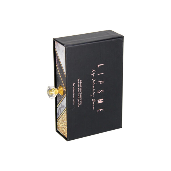 Luxury Sliding Drawer Cosmetic Gift Box With Satin Holder Luxury Sliding Drawer Cosmetic Gift Box With Satin Holder