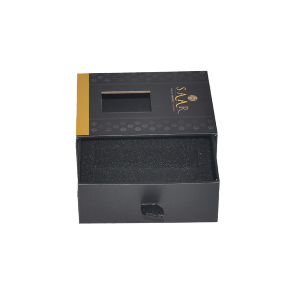 Luxury Sliding Drawer Gift Box For Perfume Bottles With Foam