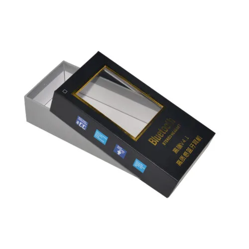 Luxury Two Piece Gift Box For Bluetooth Headset Packaging Luxury Two Piece Gift Box For Bluetooth Headset Packaging