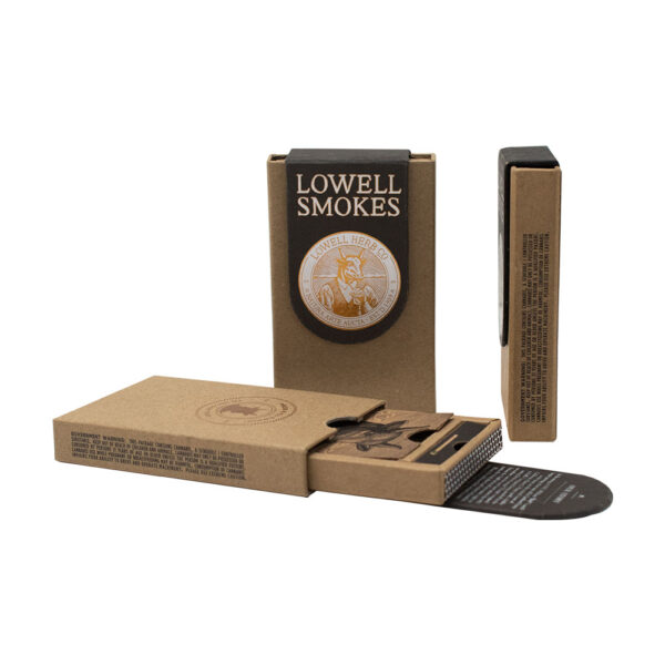 Magnetic Cannabis Pre-Roll Multipack Box With Inner Dividers