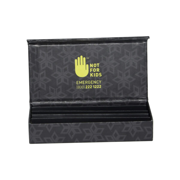 Magnetic Closure Pre-Roll Gift Box With 5-Pack Dividers