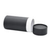 Matte Black 250g Coffee Bean Paper Tube Can With Air Valve