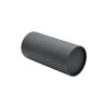 Matte Black 250g Coffee Bean Paper Tube Can With Air Valve