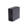 Matte Black Textured Magnetic Gift Box With Foam Insert