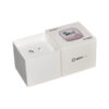 Matte White Lid And Base Gift Box For Electronic Packaging