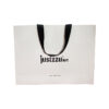 Matte White Luxury Gift Paper Bag With Silk Ribbon Handle Matte White Luxury Gift Paper Bag With Silk Ribbon Handle