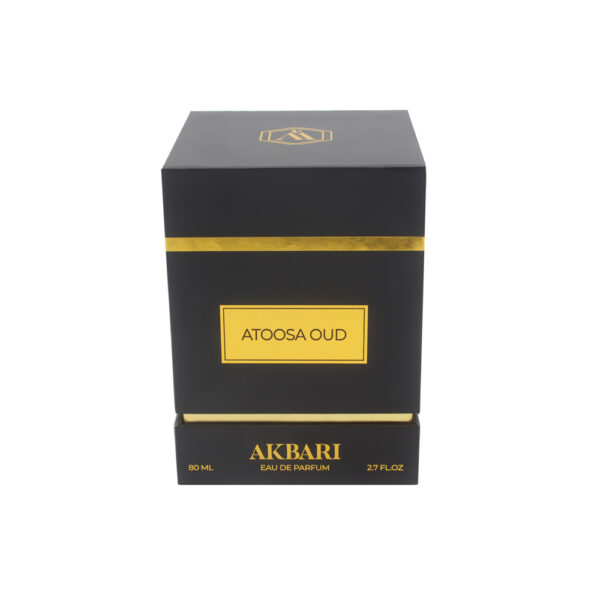 Metallic Gold Perfume Lid-and-Base Gift Box With EVA Foam