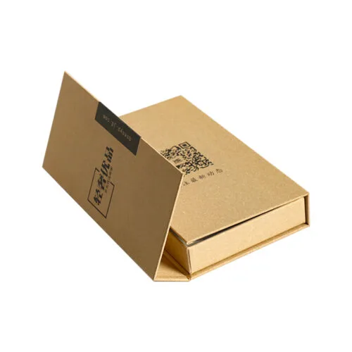 Natuurlijke Kraft Magnetische Giftdoos voor Telefoon Geval Verpakking Natuurlijke Kraft Magnetische Giftdoos voor Telefoon Geval Verpakking
