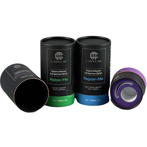 Imballaggio in tubo di carta