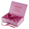 Pink Glitter Magnetic Lid Wig & Hair Extension Gift Box