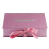 Pink Glitter Magnetic Lid Wig & Hair Extension Gift Box